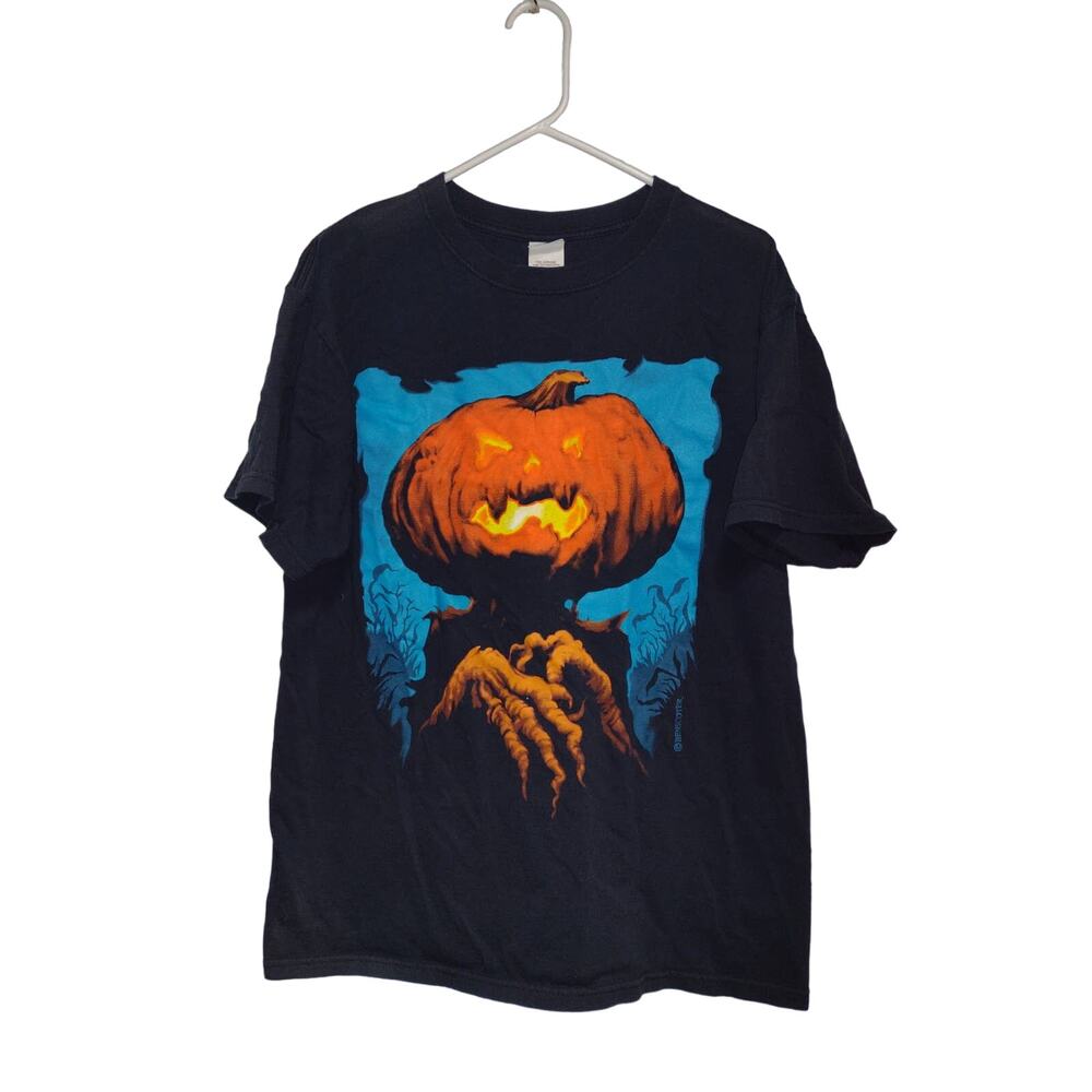 Wes Benscoter Pumpkin Shirt Size Large